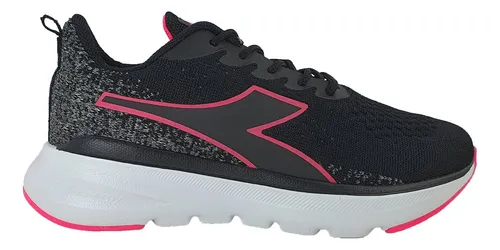 Zapatillas Diadora Cross Mujer Negro/Pink