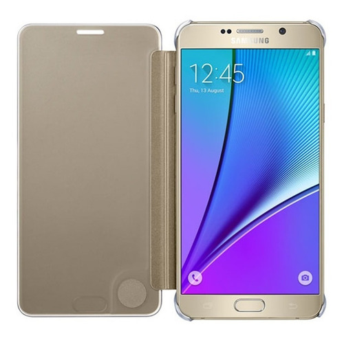 Funda Samsung Galaxy Note 5 S View Flip Cover Clear Original
