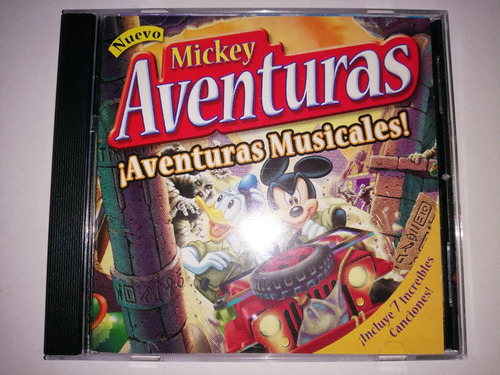 Mickey Aventuras Musicales Cd Nac Mdisk