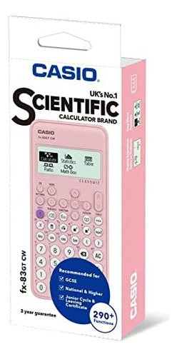 Calculadora Científica Rosa Casio Fx-83gtcw
