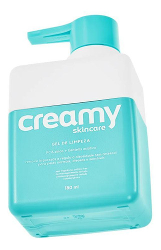 Gel De Limpeza Suave Antioleosidade - Creamy