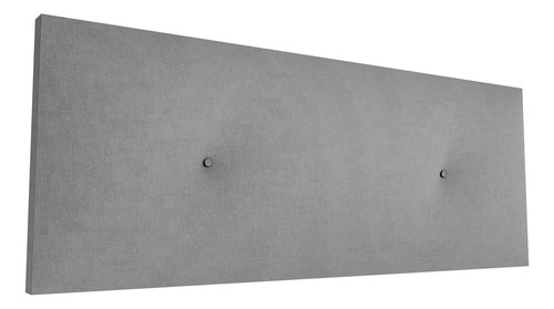Cabecera Urban Empotrable Matrimonial - Tapiz Color Gris oscuro