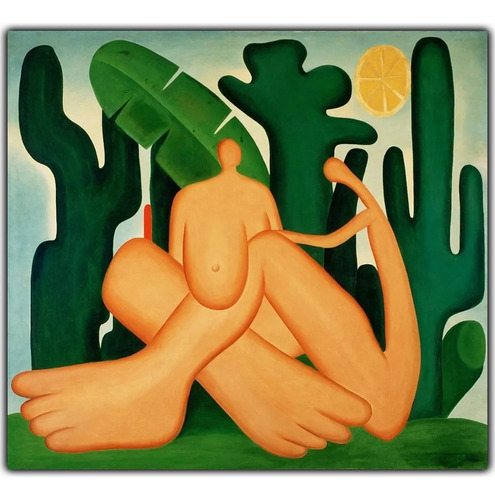 Poster Hd Foto Tarsila Do Amaral Papel 35cmx40cm Obra Arte