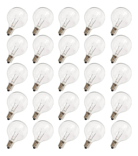 25 Uds G40 Foco E12 5w Accesorio De Luz Exterior 120v