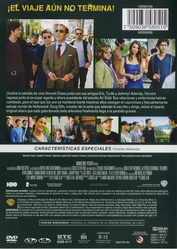 Entourage La Película - Kevin Connolly Película Dvd Nueva