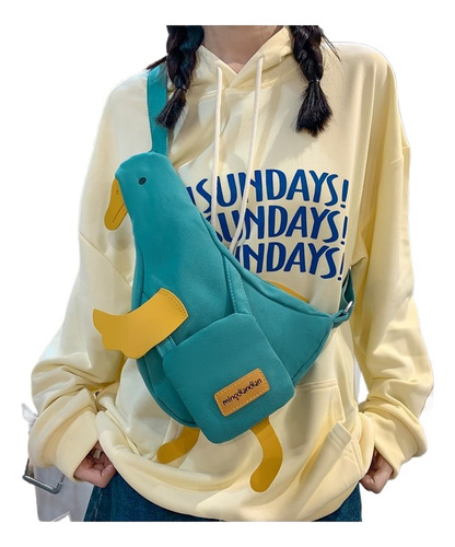 Cute Little Duck Niche Personalized Crossbody Bag