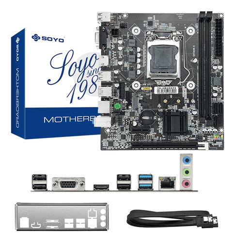 Placa-mãe Para Jogos De Computador Intel Mougol H81m Lga1150