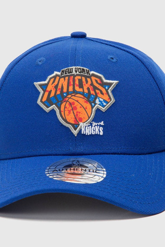Jockey Nba New York Knicks Azul Logo Ajustable Adulto
