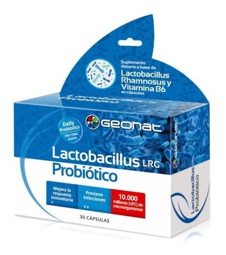 Geonat Lactobacillus Lrg Probiótico 30 Capsulas