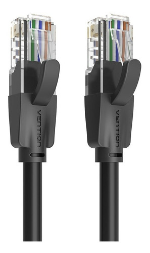 Patchcord Vention  Black  40mts. Cat6 Ibebv