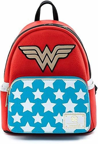 Loungefly Vintage Wonder Woman Cosplay Mini Backpack Standar