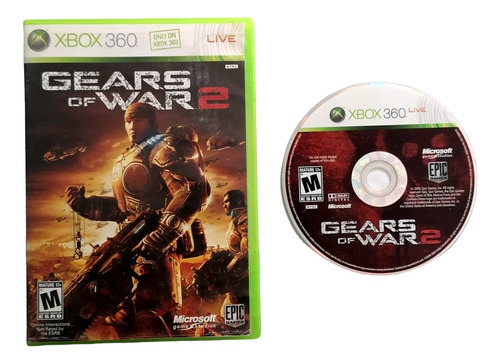 Gears Of War 2 Idioma Español Xbox 360 (Reacondicionado)