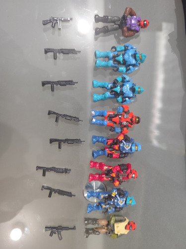 Halo Mega Construx Lote 8 Pz Con 8 Armas (Usado)