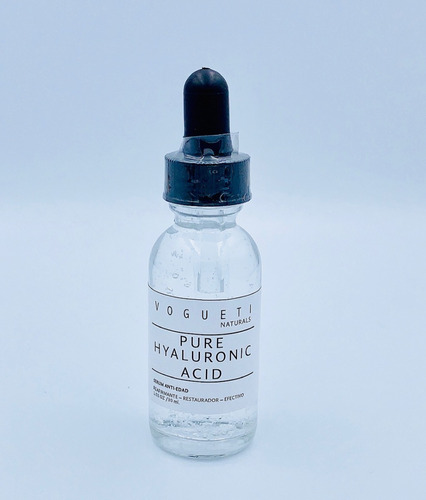 Acido Hialurónico 30ml Vogueti Naturals Orgánico 100% Puro