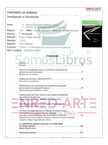 Ingeniería De Sistemas, Investigación E Intervención