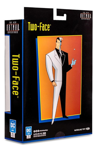 Figura Mcfarlane The New Batman Adventures 6 Two-face