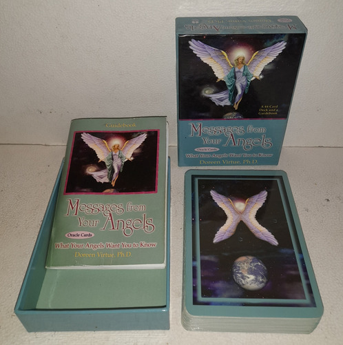 Messages From Your Angels Oracle Cards Doreen Virtue Oraculo (Usado)