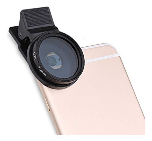 Kit De Filtro Cpl Para Lente De Teléfono Celular De 37 Mm, C
