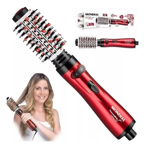 Escova Giratória Red Infinity Keratin Alinhamento Simples