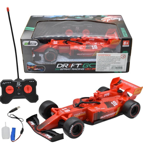 Auto De Carrera Formula 1 Uno A Control Remoto Juguete