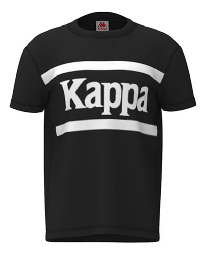 Authentic Camiseta Monthy Negra Hombre Kappa Kappa