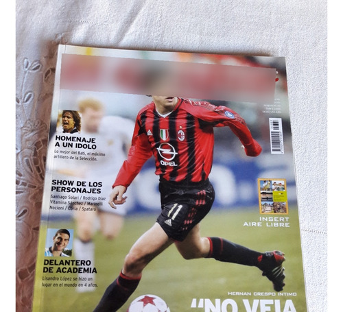 El Grafico Nº 4337 1/4/2005 Hernan Crespo Milan - Batistuta