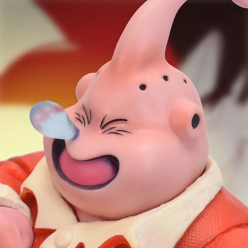 Figura de acción Dragon Ball Majin Boo Puff Sofá Sleep Go Series