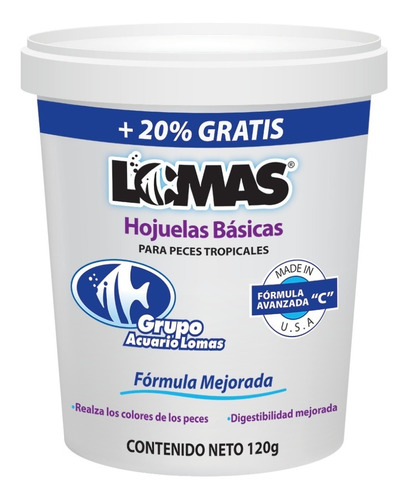 Alimento Hojuelas Bã¡sicas Wardley 100 Grs. Paeces Tropicale