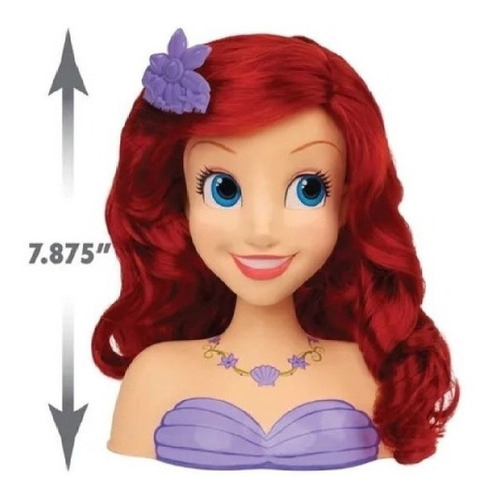 Ariel Styling Head Cabeza De Peinados La Sirenita Sku 5611-1 | Envío gratis