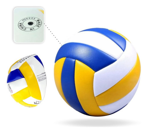 Bola De Vôlei E Volleyball Quadra Areia Couro Sintético