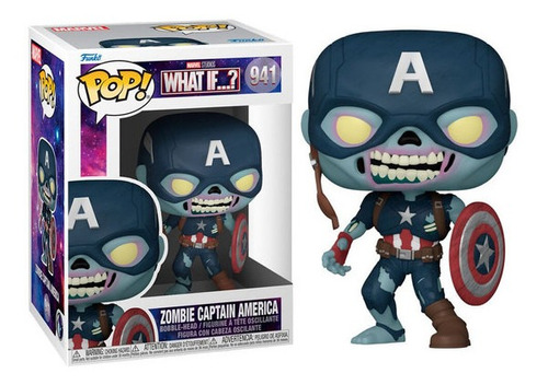 Funko Pop! What If...?: Zombie Captain America #941