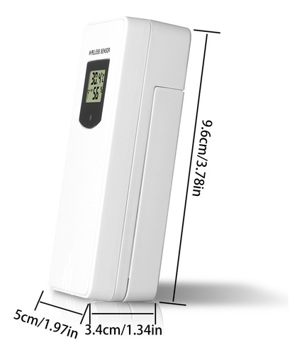 Usado Com Medidor De Sensor De Umidade De Temperatura De Est