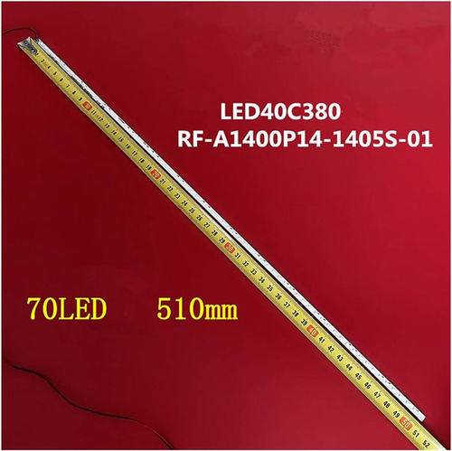 1 Tira De 70 Leds Para Tv Patalla De 40 Universal