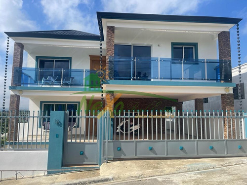 Imagen 2 de 21 de Casa Con Piscina En Residencial Cerrado, Zona Sur Santiago (jpc-212)