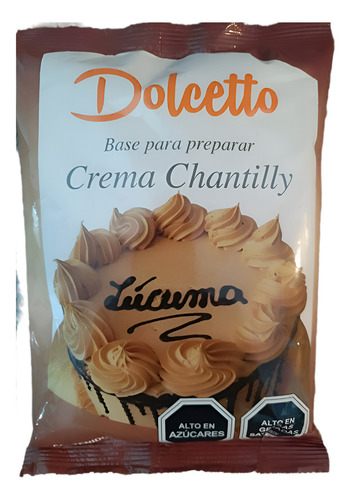 Crema Chantilly Sabor Lucuma En Polvo. 400g Agronewen