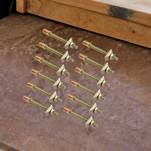 12 Piezas Muebles Conector Bollos Muebles M8x80 Mm
