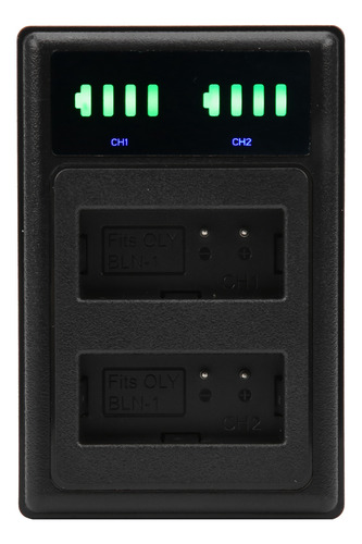 Bateria De Câmera Dual Dock, Porta Micro/tipo C, Tela Dupla