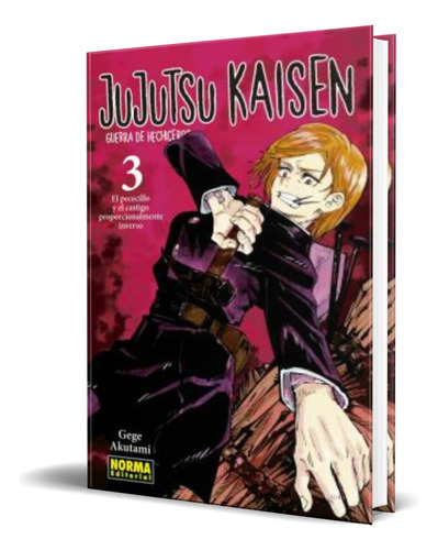 Libro Jujutsu Kaisen Vol.3 [ Gege Akutami ] Original, De Gege Akutami. Norma Editorial, Tapa Blanda En Español, 2023