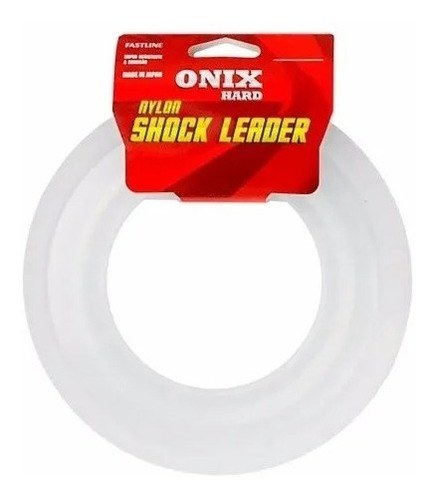 Linha Fastline Onix Hard Shock Leader 0,47mm 30lbs 50 Metros