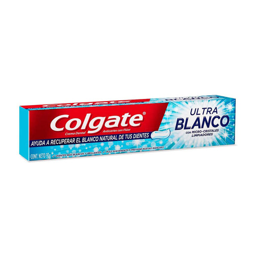 Imagen 1 de 3 de Pasta dental Colgate Ultra Blanco en crema 90 g