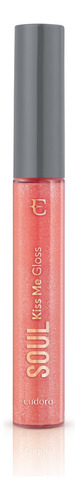 Eudora Gloss Soul Kiss Me Labial Rosa 5,2ml