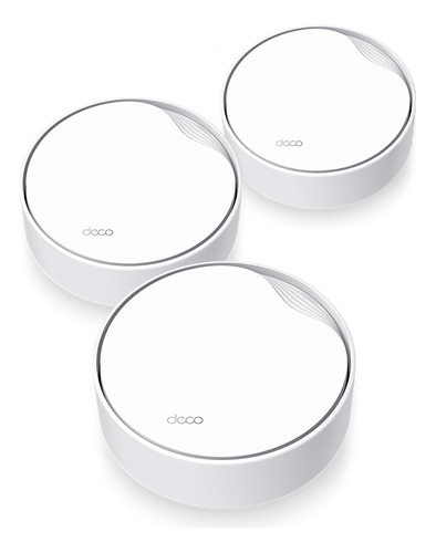 Sistema Deco Tp-link X50 Poe Pack De 3 Unidades Wifi 6 Mesh