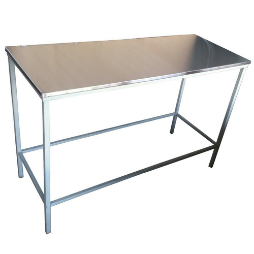 Imagen 1 de 3 de Mesa De Trabajo Acero Inox 120x55 Cm Gastronomica Simple