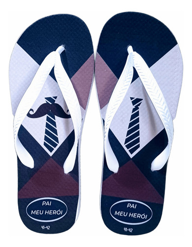 Chinelo Dia Dos Pais Sbr - Confortável, Durável E Exclusivo