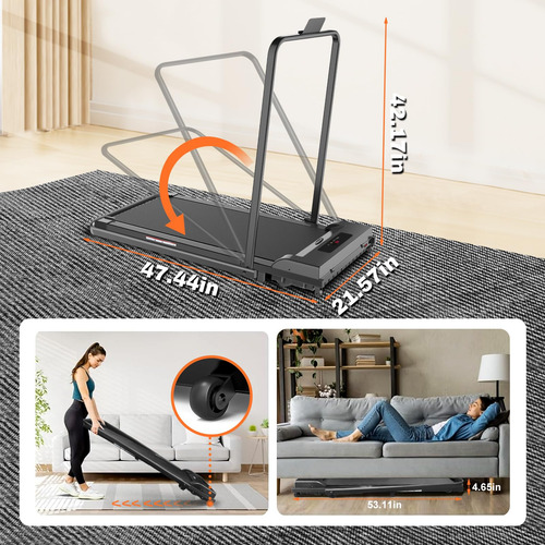 Walking Pad Treadmill Treadmills For Home Under Desk Negro
