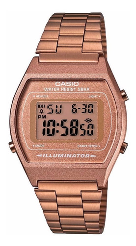 Relógio Casio Feminino Vintage Rosê B640wc-5adf Original