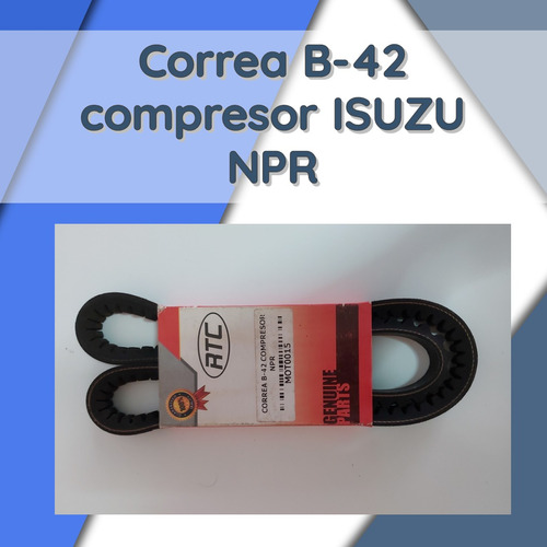 Correa B-42 Compresor Isuzu Npr