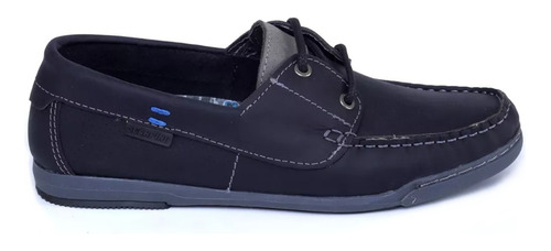 Zapatos Nauticos De Hombre Acordonados Cuero Vacuno (25/251)