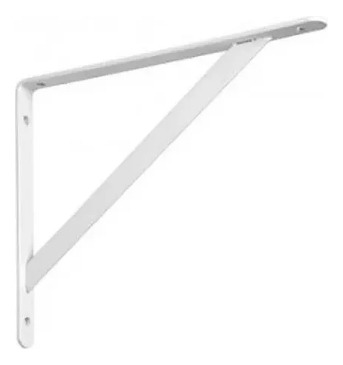 Suporte P/prateleira 40cm Reforçado Branco Hayner