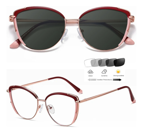 Lentes Ojo De Gato Proteccion Solar Uv + Blue Ray